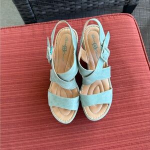Women's light blue Sandals